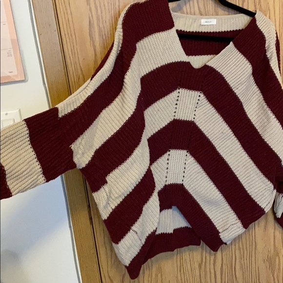 Striped knit sweater - Picture 3 of 5